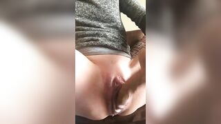 I want this in my mouth, dildo squirt