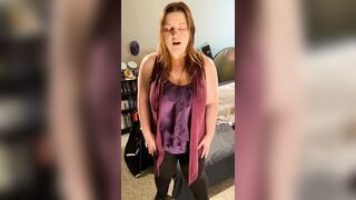 Two Edging Orgasms - WeVibe Vibrator - Plus Size Modeling Fetish