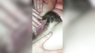 hairy creampie