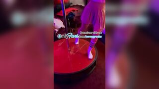 Amateur Naughty Schoolgirl invites real stranger to record and fuck her in a hotel room. Hotwife does pole dancing