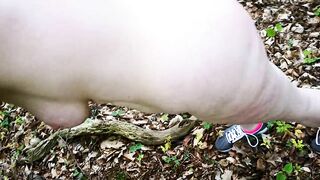 Full naked ass flogging on a tree - Dirty Talk