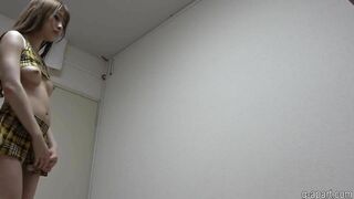 Japanese Girl Rika Miama Undressing at Her Apartment
