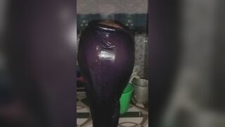 Desi village girl Priya bhabhi bathing in bathroom and husband make film