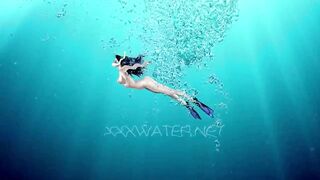 Hungarian underwater erotics with Puzan Bruhova
