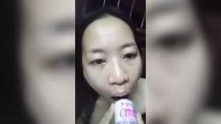 Chinese girl masturbates at home alone waiting for you 61