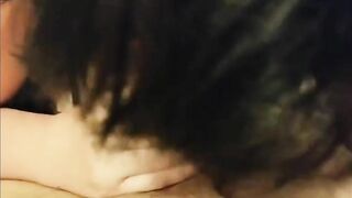 18 years old girl sucking boyfriend