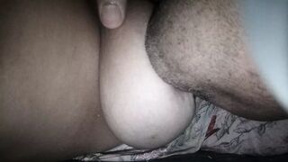 Hot bhabi s boobs pressed  by dewar