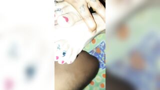 Beautiful bhabhi fucked doggy & cummed on sexy feet