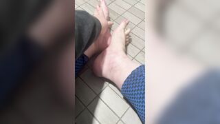 I want you to cum all over my feet