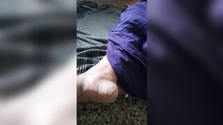 aunty sitting and relax  after sex