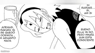 The tits are huge I eat them - comic naruhina
