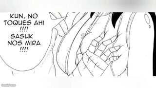 The tits are huge I eat them - comic naruhina