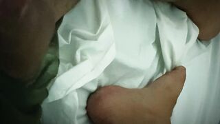Boyfriend Satisfying his Hot Girlfriend with his Feet
