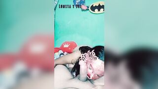 Un momento para una mamada