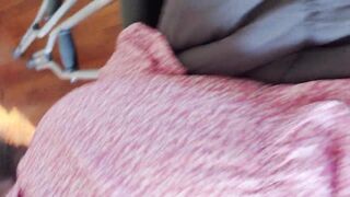 Fucked roommates slutty girlfriend up the butt while he goes to pick up wee
