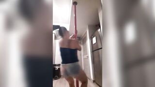 Playing on Pole First Time
