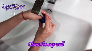 How to insert a menstrual cup and How to remove a menstrual cup