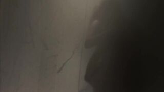 Teen couple fuck in shower after college party
