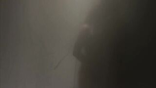 Teen couple fuck in shower after college party
