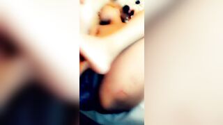 BLACK DICK - BROWN TOES - FEET POV
