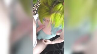 Villie Eilish sex tape (pt 4) cumshot