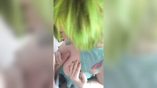 Villie Eilish sex tape (pt 4) cumshot
