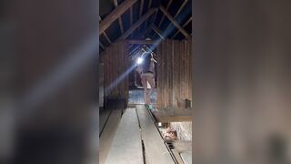 Luring you into my attic.