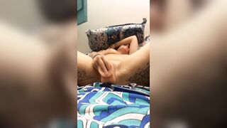 Pov Homemade Amateur Milf fucking her bald pussy till she cums hardcore female Masterbation  dripping wet bald pussy