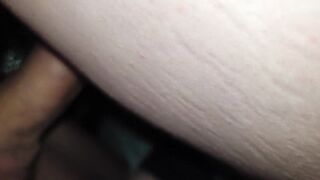 I give Mr E a foot job and take his huge cock doggy part 1