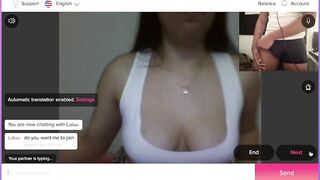 Lucky Crush #2 | BLOND BITCH WITH BIG TITS LIKED MY BROWN COCK