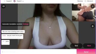 Lucky Crush #2 | BLOND BITCH WITH BIG TITS LIKED MY BROWN COCK