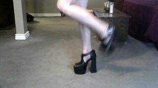 Modeling Some Pairs of High Heels (Do shoes make you horny?)
