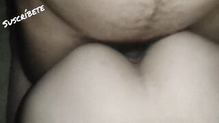Culeando a chica fácil del trabajo, me vengo en su vagina