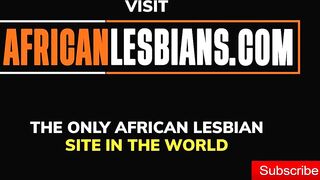 Black Lesbian Mouth Fucked by Roommate