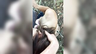 You Slut Ivy Rae Blowing in the Forest like a Good Bitch