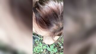 You Slut Ivy Rae Blowing in the Forest like a Good Bitch