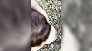 You Slut Ivy Rae Blowing in the Forest like a Good Bitch