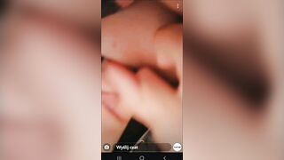 Horny Teen on Snapchat