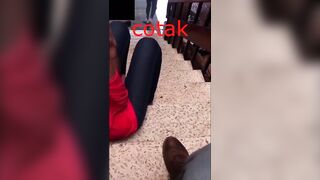 cotak turkish Fucks on the stairs inside the apartment