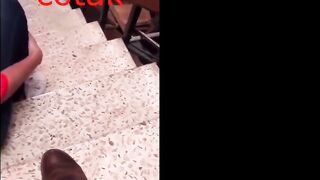 cotak turkish Fucks on the stairs inside the apartment