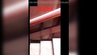 cotak turkish Fucks on the stairs inside the apartment