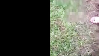 fucking and peeing outdoor challenge