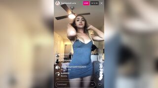 Instagram Live Nip Slip