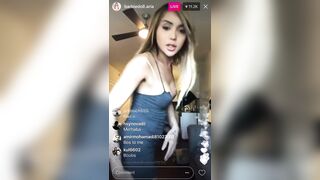 Instagram Live Nip Slip