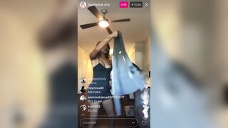 Instagram Live Nip Slip