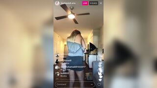 Instagram Live Nip Slip