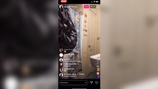 Luhmoo Naked on Instagram Live