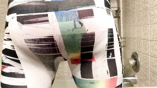 Girlfriend Peeing Tight Pants