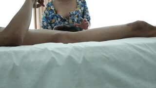 Giving Lubricant to your Stepbrother's Dick so it can Easily get into the Pussy-preview
