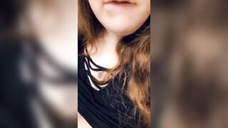 Naughty girl cums quietly while at work